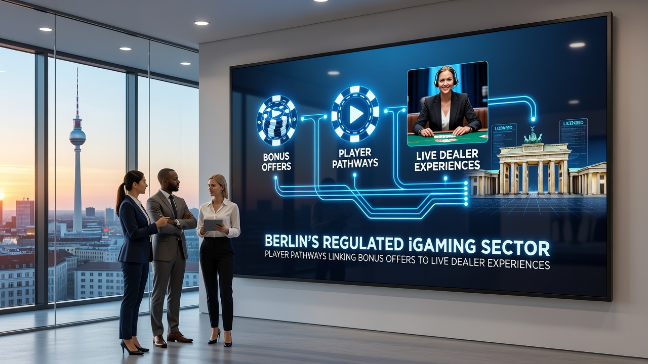 Darstellung von Live-Dealer-Integrationen mit gestaffelten Bonuspfaden auf Berliner Plattformen